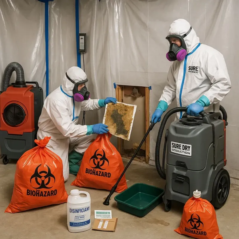 Contaminated Water Handling Protocols process in Tate County, MS