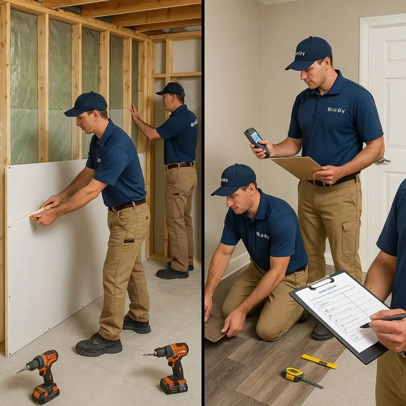 Repairs and Reconstruction process in Tate County, MS