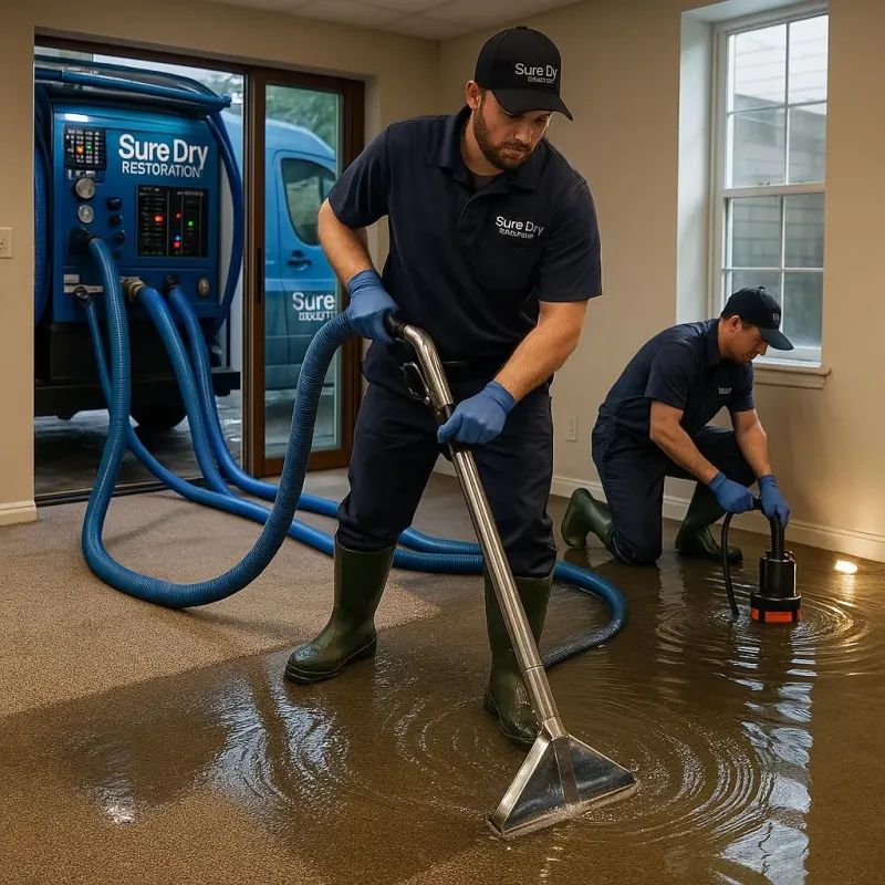 Water Extraction and Removal process in Tate County, MS